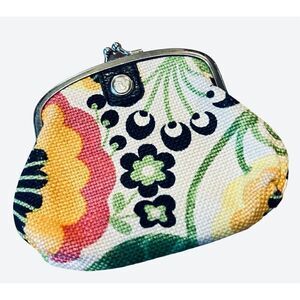 Spartina Floral Change Purse